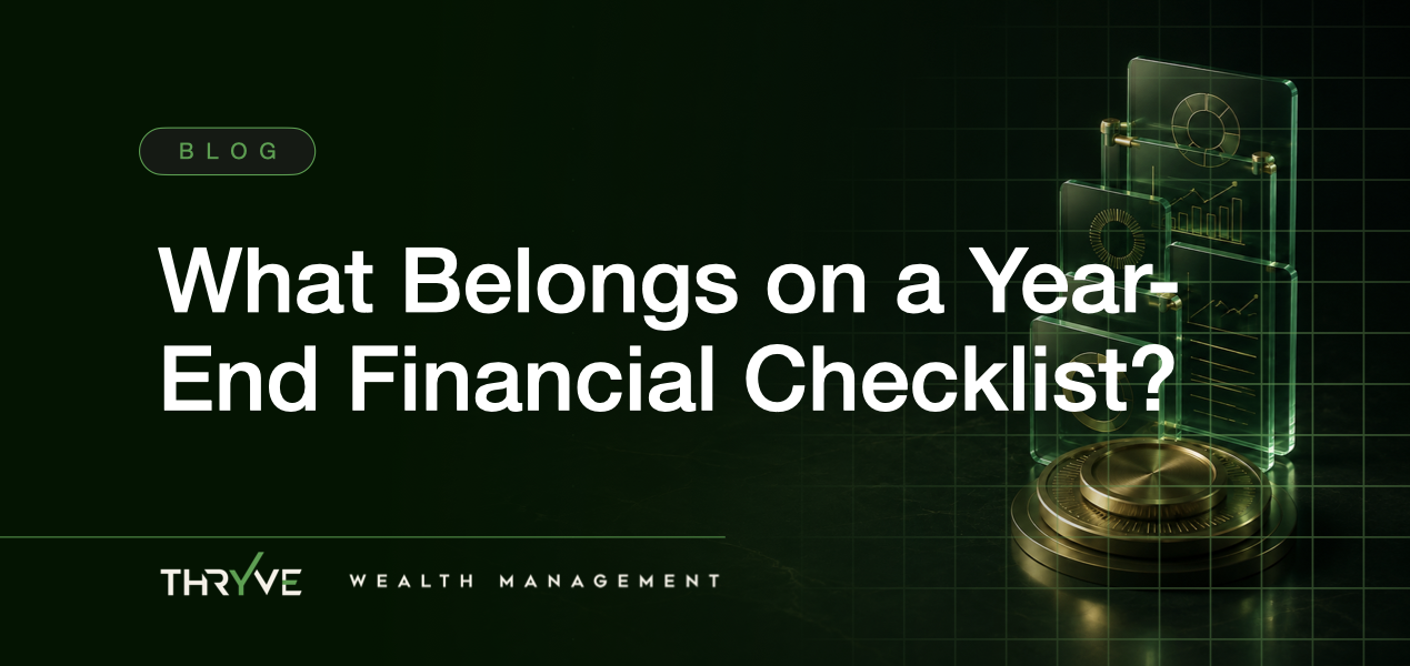 What Belongs on a Year-End Financial Checklist